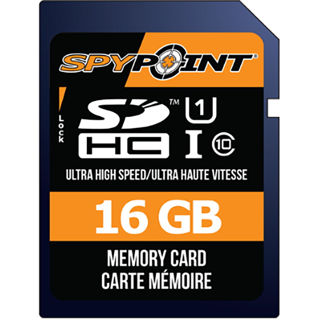 Spypoint Sd Card 16 Gb Class 10 - Outdoor Solutions And Services