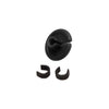 October Mountain String Love 2.0 Kisser Button Black 1 Pk. - Outdoor Solutions And Services