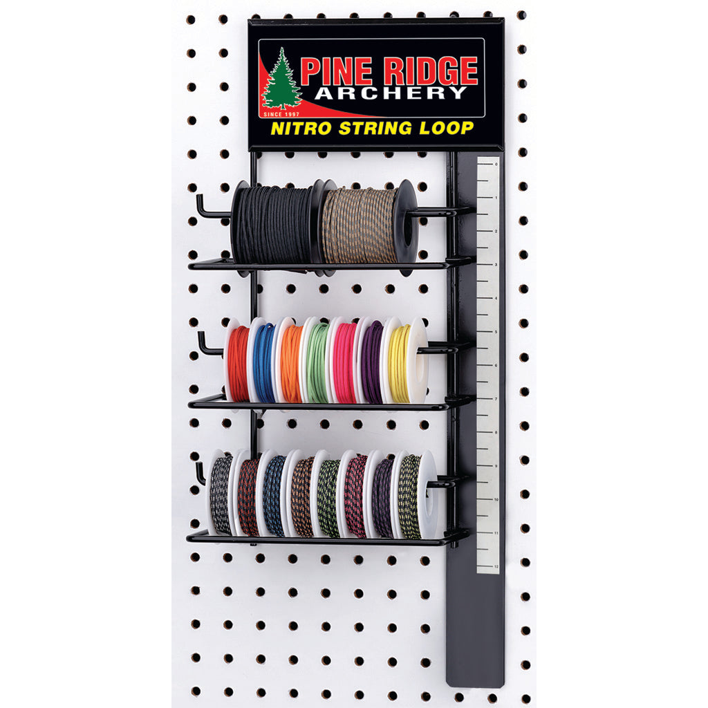 Pine Ridge String Loop Display 500 Ft. Assorted Colors - Outdoor Solutions And Services