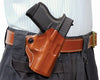 Desantis Mini Scabbard Holster - Rh Owb Leather Sf Xds 3.3" Tan - Outdoor Solutions And Services