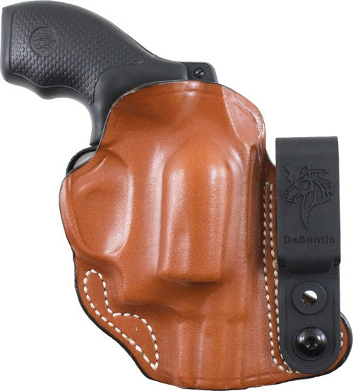 Desantis Flex-tuk Holster Iwb - Tuckable Lther J-frame 2" Tan - Outdoor Solutions And Services