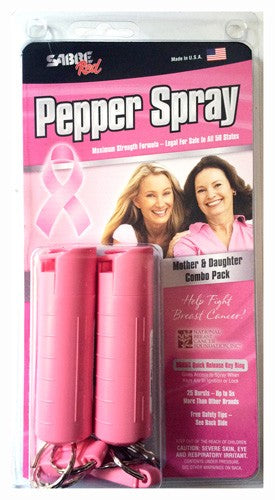 Sabre Red Pepper Spray Nmbf - Mother-daughter Combo 15gr - Outdoor Solutions And Services