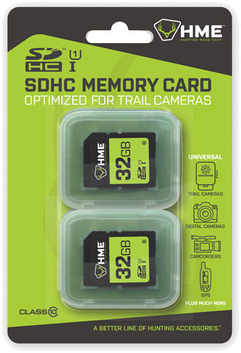 Hme Sd Memory Card 32gb 2pk - - Outdoor Solutions And Services