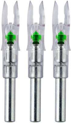 Nockturnal Lighted Nock - X-series Green 3-pack - Outdoor Solutions And Services