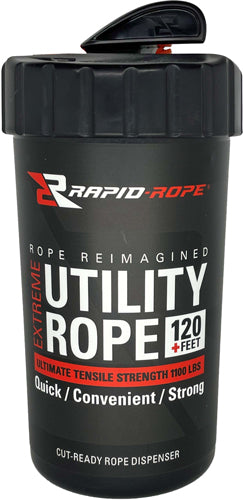 Rapid Rope Canister Tan 120+ - Feet Utility Rope W-cutter - Outdoor Solutions And Services