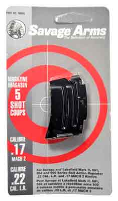 Savage Magazine Mkii Series - .22lr-.17hm2 5-rnd Blued - Outdoor Solutions And Services