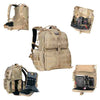 Gps Tactical Range Backpack - W-waist Strap Tan Nylon - Outdoor Solutions And Services