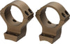 Bg X-lock Mounts 1" High - 2-pc Burnt Bronze For X-bolt - Outdoor Solutions And Services
