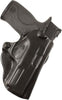 Desantis Mini Scabbard Holster - Rh Owb Leather Glock 43 Black - Outdoor Solutions And Services