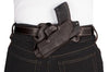 Desantis Small Of Back Holster - Rh Owb Leather Colt 1911 Black - Outdoor Solutions And Services