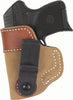 Desantis Sof Tuk Holster Iwb - Rh Leather Sig P365 Natural - Outdoor Solutions And Services