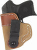 Desantis Soft Tuck Holster Iwb - Lh Leather Glock 43 Natural - Outdoor Solutions And Services