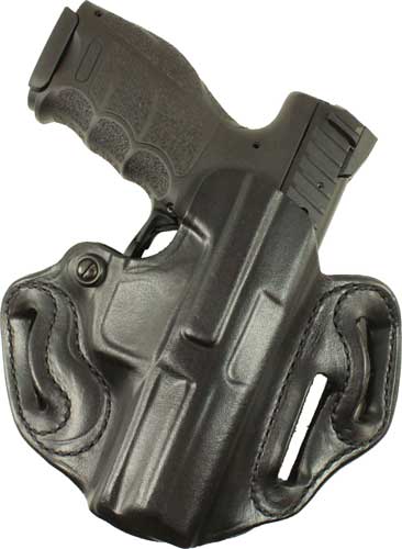 Desantis Speed Scabbard Holstr - Rh Owb Leather S&w Sd 9-40 Blk - Outdoor Solutions And Services
