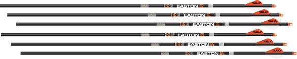 Easton Arrow 6.5mm Match Grade - 400 W-2" Bully Vanes 6-pack - Outdoor Solutions And Services