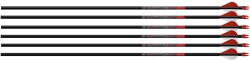 Easton Arrow Bloodline 6mm 330 - W- 2" Blazer Vanes 6-pack - Outdoor Solutions And Services