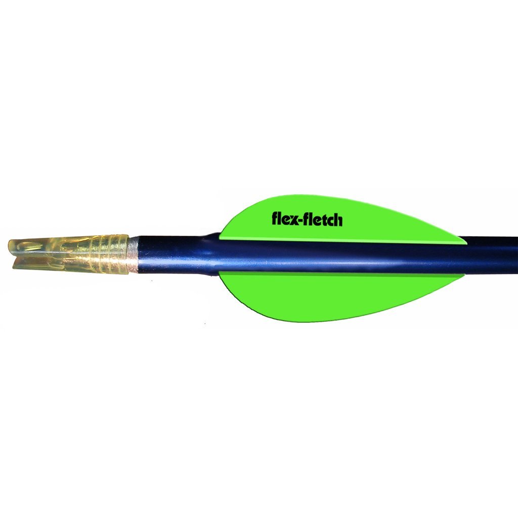 Flex Fletch Ffp Vanes Cosmic Green 2 In. 100 Pk. - Outdoor Solutions And Services