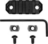Grovtec Rail Section M-lok - 2.2" 5 Slot Aluminum Black - Outdoor Solutions And Services