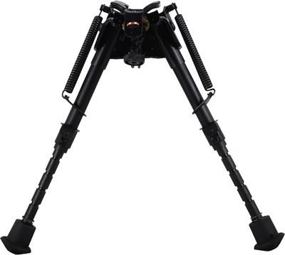Harris Bipod Series S Mod. Brm - 6"-9" W-leg Ext. Notches Black - Outdoor Solutions And Services