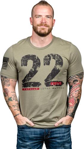 Nine Line Apparel 22day Men's - T-shirt Coyote Large - Outdoor Solutions And Services