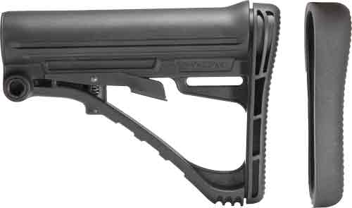 Tacstar Collapsable Stock Ar15 - For Mil-spec Tube Black Poly - Outdoor Solutions And Services