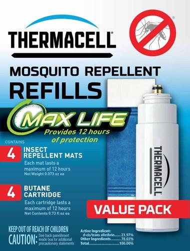 Thermacell Refill Unit Max - Life 48 Hour (4 Fuel4 Mats) - Outdoor Solutions And Services