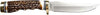 Uncle Henry Knife Next Gen - Staglon 5" Blade W-lthr Sheath - Outdoor Solutions And Services